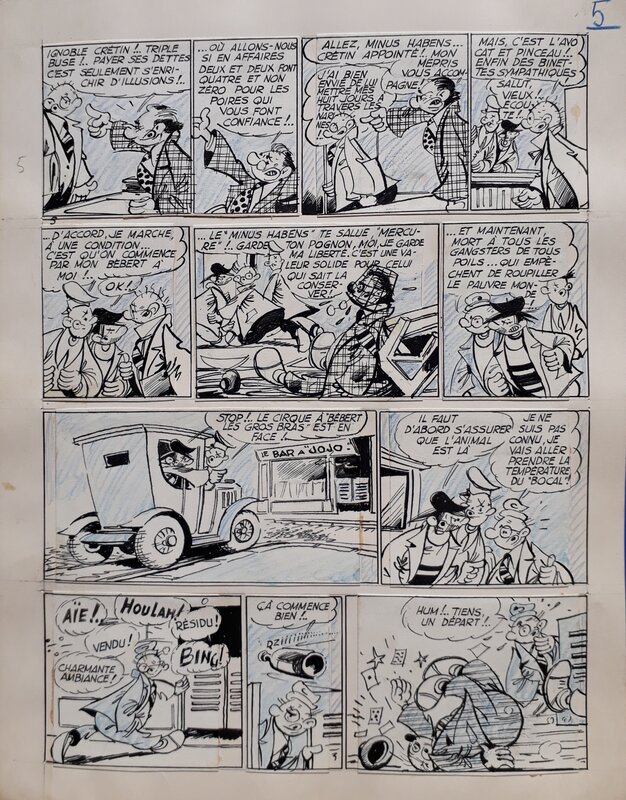 Marijac, Les 3 mousquetaires du maquis - Comic Strip