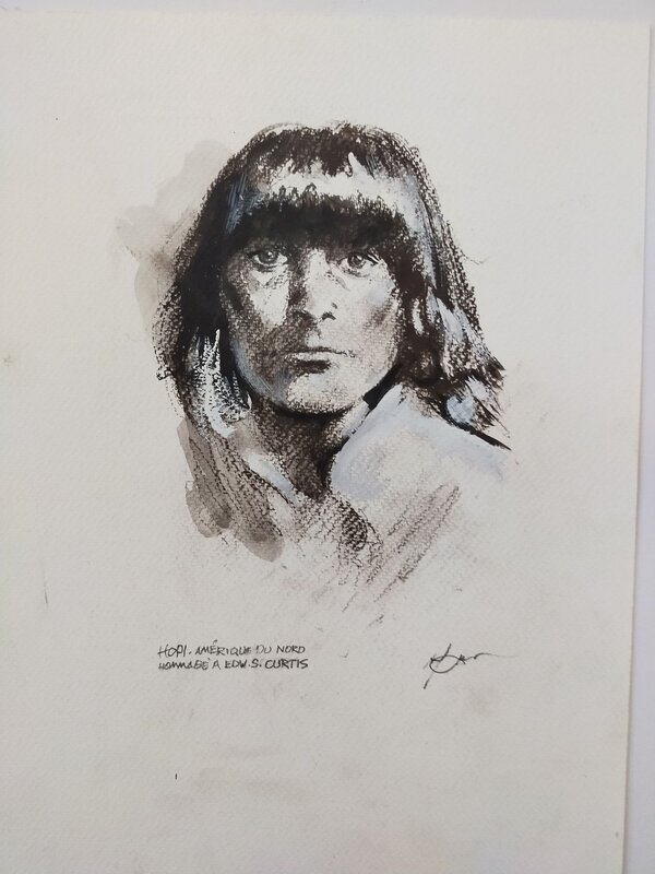 Hopi by René Follet - Original Illustration