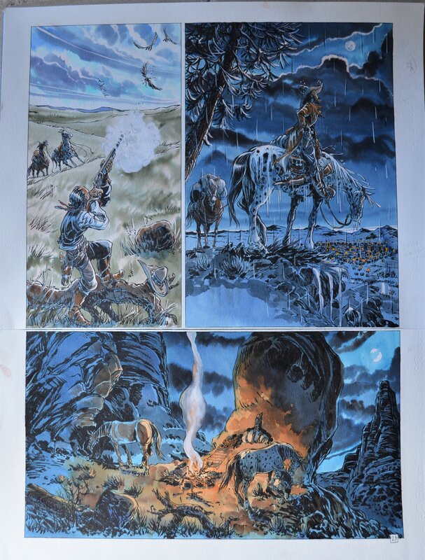 Tiburce Oger, Ghost kid planche 28 - Planche originale