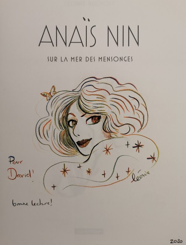 Anaïs Nin - June by Léonie Bischoff - Sketch