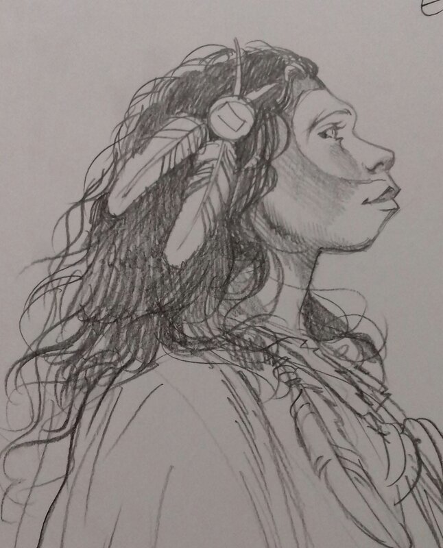 Emmanuel Roudier, (jolie) Neandertalienne - Sketch