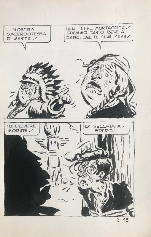 Raoul Buzzelli, Peter Paper ep 2 p 95 - Planche originale