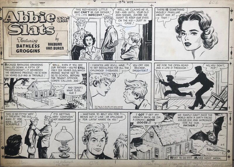 Abbie an Slats by Raeburn Van Buren - Comic Strip