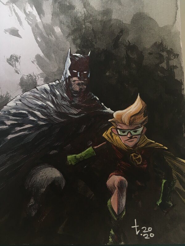 Dark Knight Returns by Tirso - Original Illustration