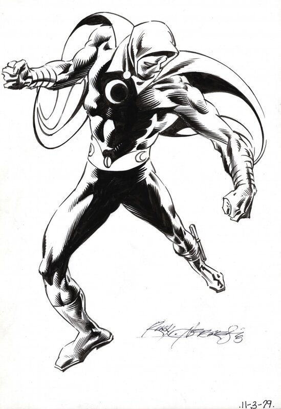 Rudy Nebres, Moon knight, 