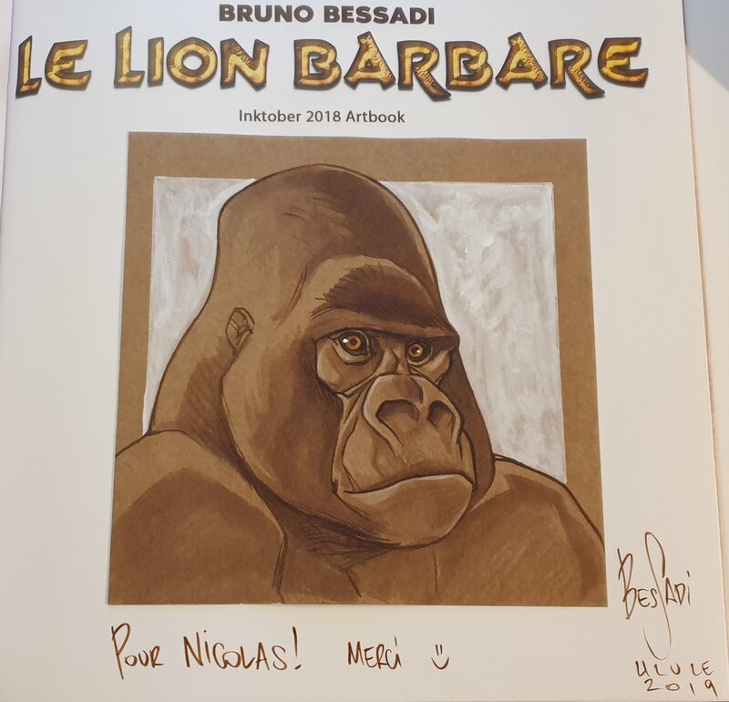 Bruno Bessadi, Gorille (Le Lion Barbare) - Sketch