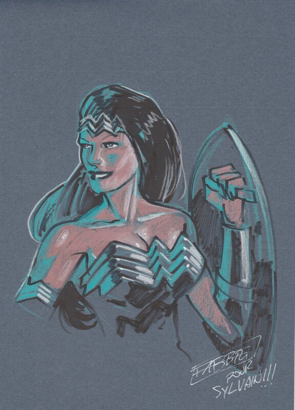 Wonder Woman by Davide Fabbri - Sketch
