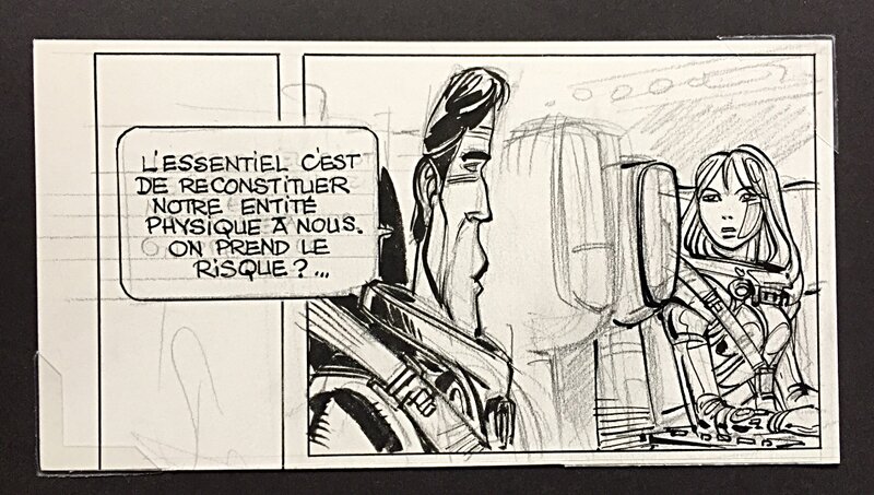 Jean-Claude Mézières, Les armes vivantes - T14 - Case non retenue - Comic Strip