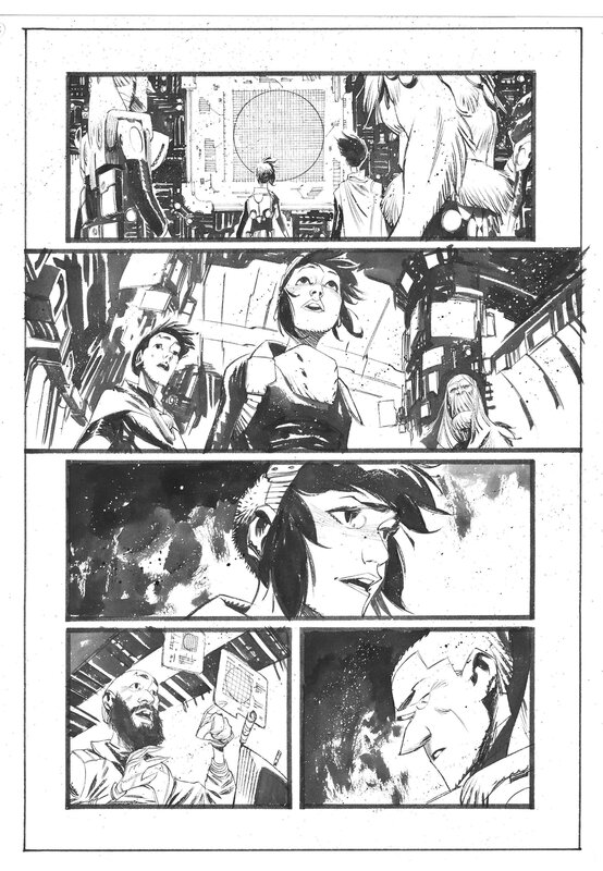 Matteo Scalera, Rick Remender, Black Science #39 P.03 - Planche originale