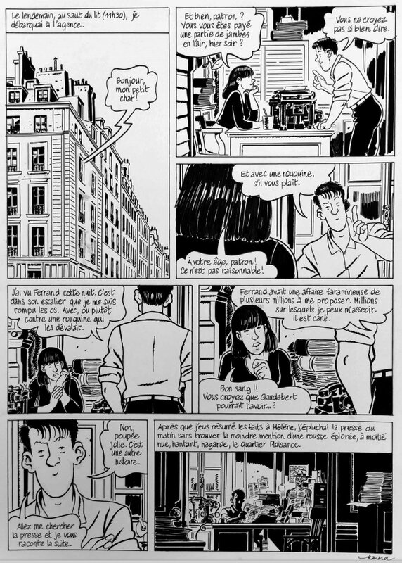 François Ravard, Burma - LES RATS DE MONTSOURIS - Comic Strip