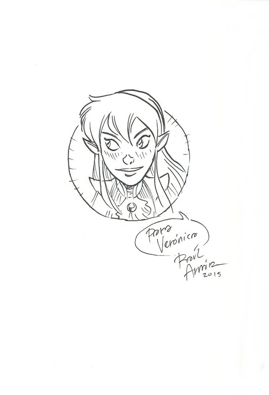 Zenda by Raúl Arnáiz - Sketch