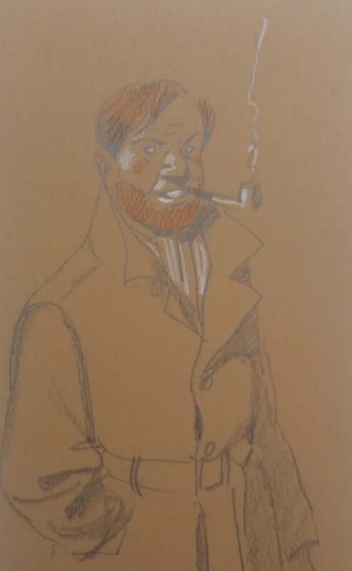 André Juillard, Edgar Pierre Jacobs, Philip Mortimer (Blake and Mortimer) - Dédicace