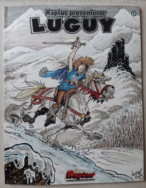 Philippe Luguy, Couv. unique de Percevan - Original Cover