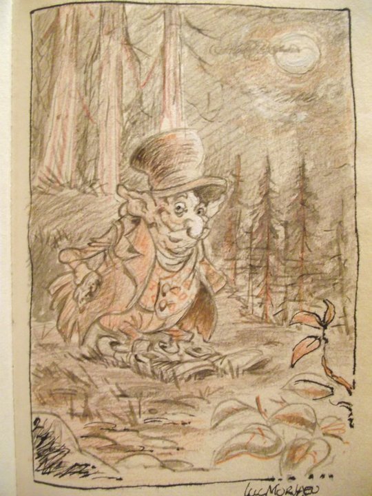 Gnome by Luc Morjaeu - Original Illustration