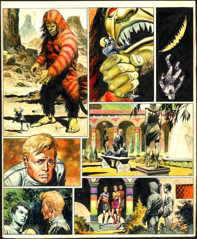 Trigian Empire by Don Lawrence - Comic Strip