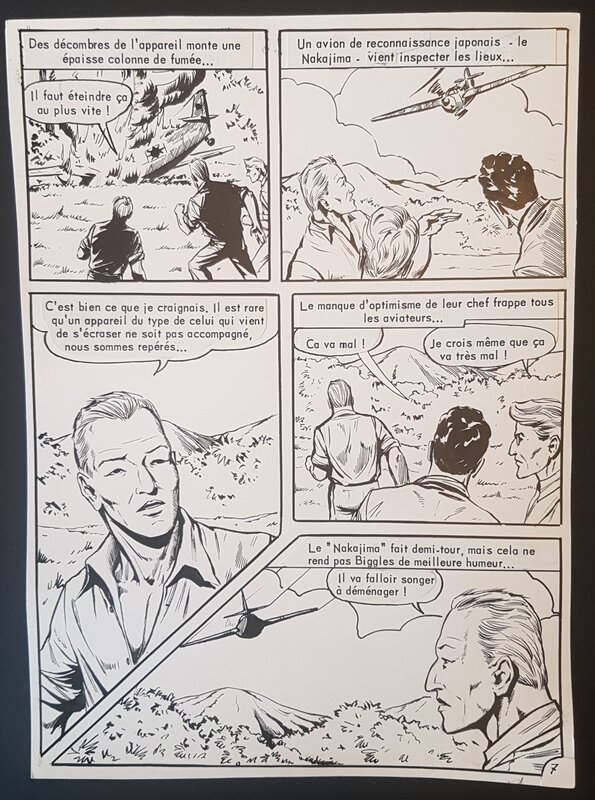 Guicha, Biggles à Borneo - planche 07 - Comic Strip