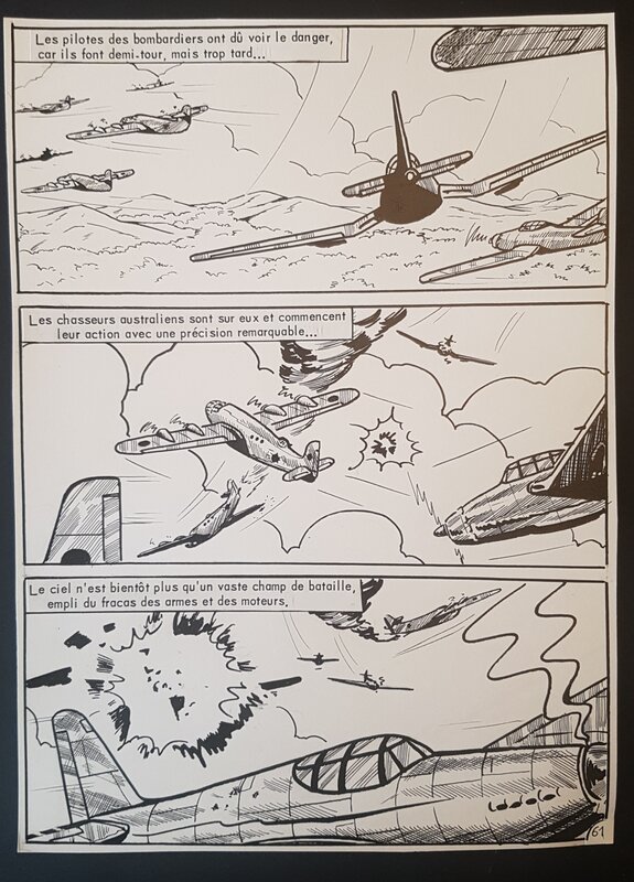 Guicha, Biggles à Borneo - planche 61 - Comic Strip