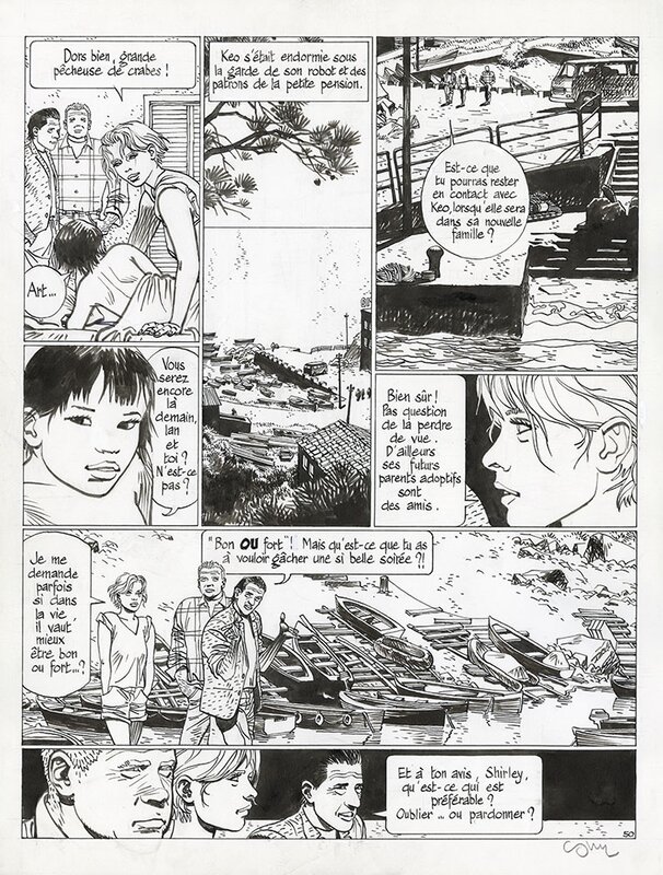 Cosey, Le Voyage en Italie - Tome 2 - planche n°50 - Comic Strip
