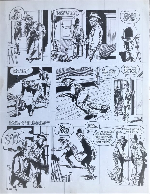 Noël Gloesner, Hempay, Pat Cadwell - le village sudiste pl 49 - Comic Strip