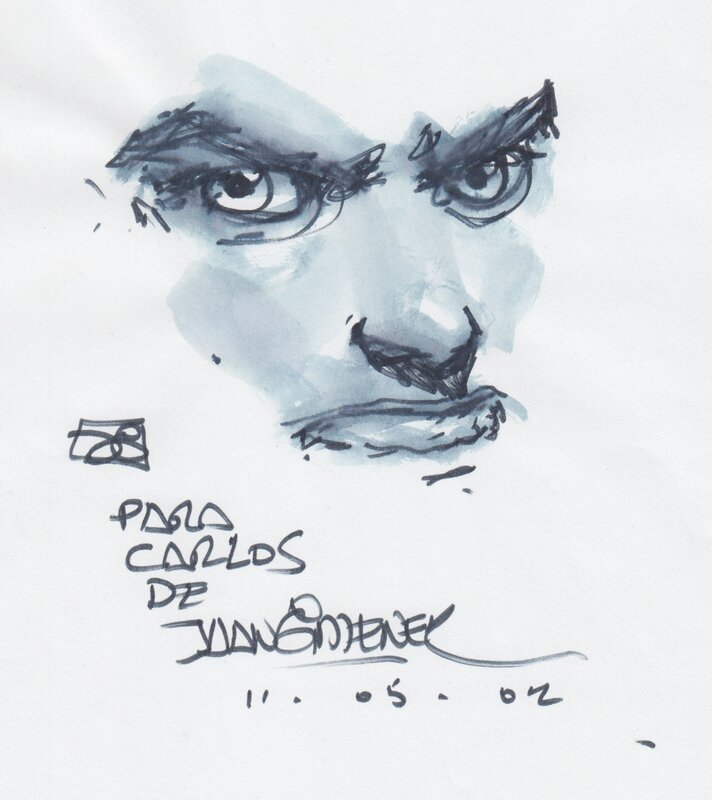 Face by Juan Giménez - Sketch