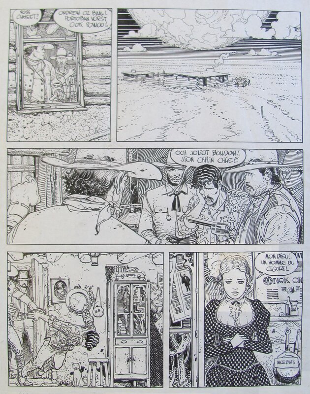 Moebius, 1978 - Major Fatal :  Le Garage Hermétique * - Comic Strip