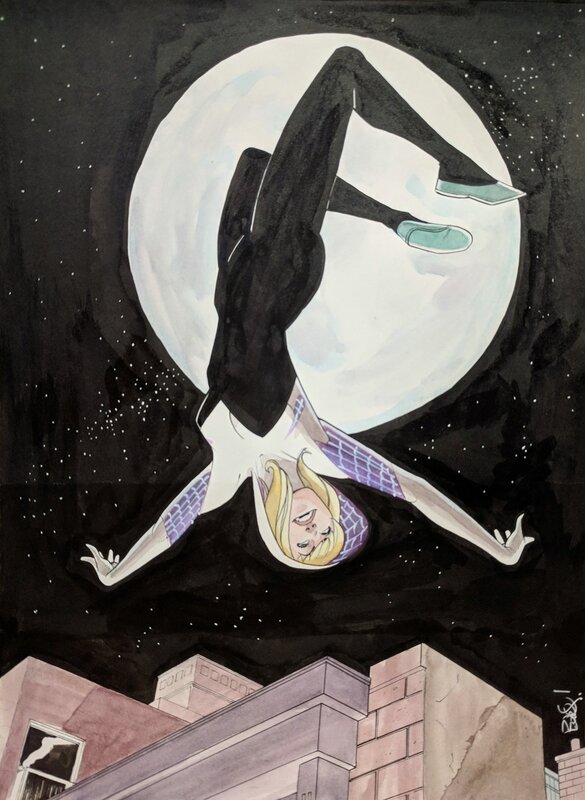 Bob Quinn, Spider-Gwen - Homage to Sara Pichelli - Dédicace