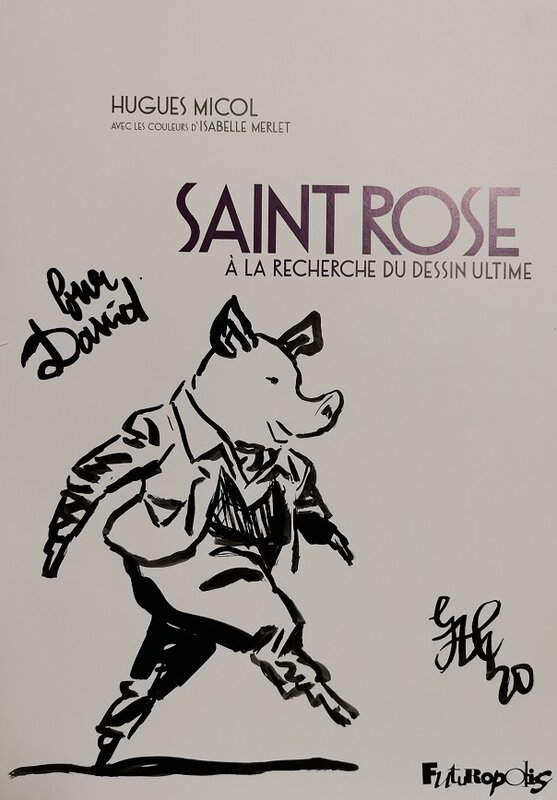 Saint Rose by Hugues Micol - Sketch