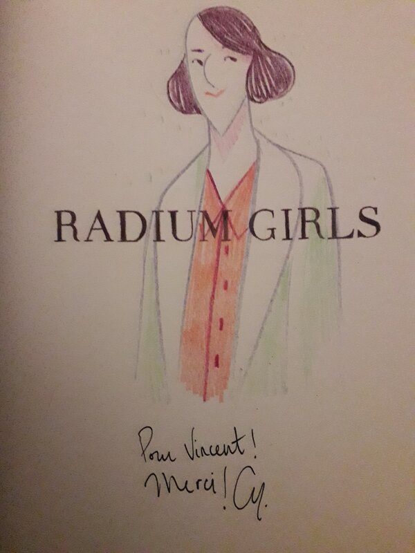 Radium GIRLS par Cy. - Dédicace