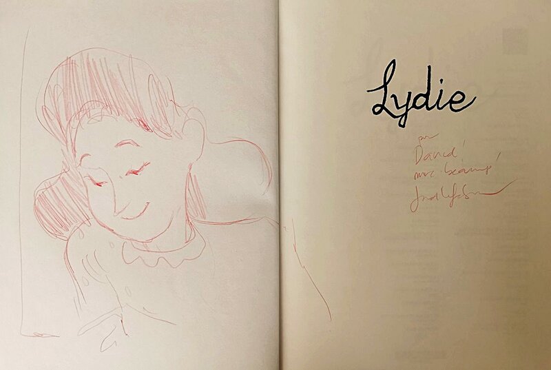 Lydie by Jordi Lafebre - Sketch