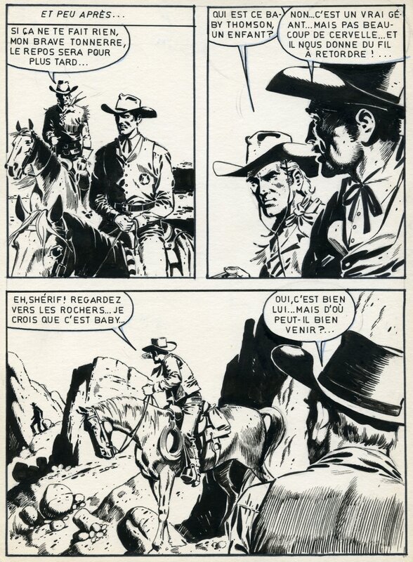 Kit Carson ! par Antonio Mas - Planche originale