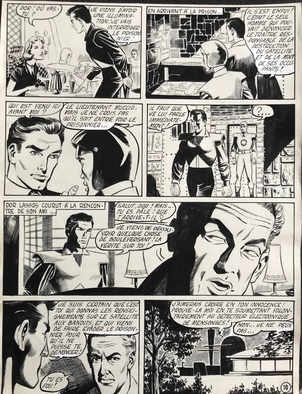 unknown, Menace de l'espace pl 10 - Comic Strip