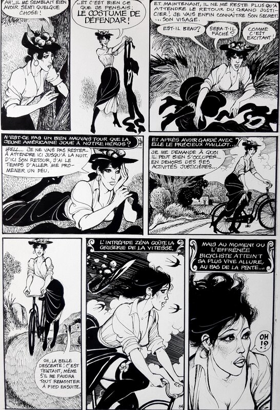 Georges Pichard, Jacques Lob, Blanche Epiphanie - L'aéronef électrique - Comic Strip