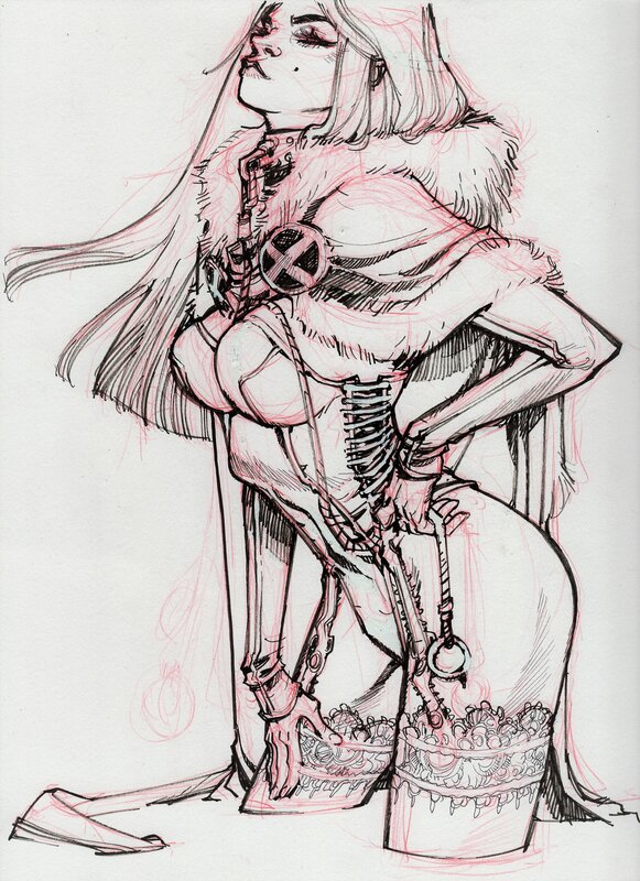 White Queen by Eric Canete - Original Illustration