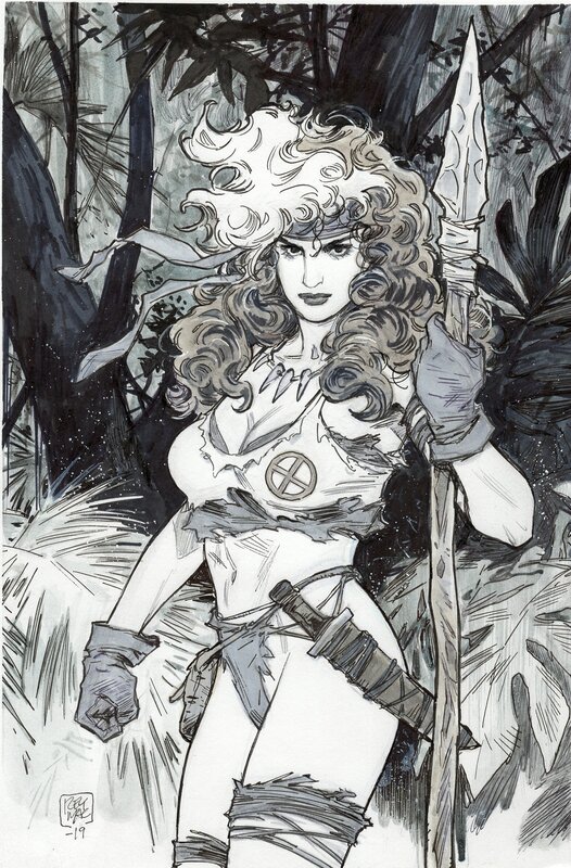 Rogue Savage by Ray Macutay - Original Illustration
