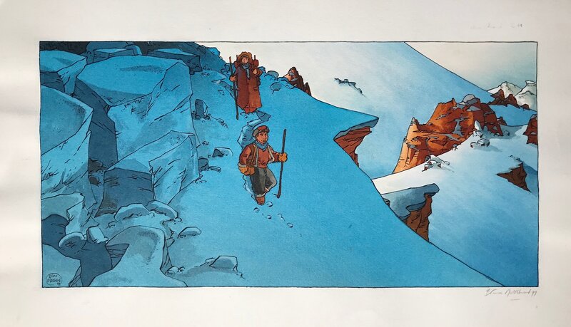 Little Nemo by Bruno Marchand - Original Illustration