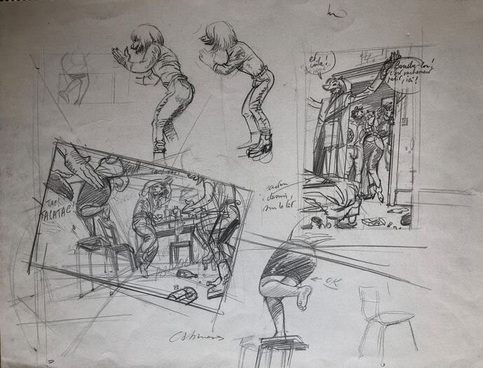 Recherche by Max Cabanes - Original art