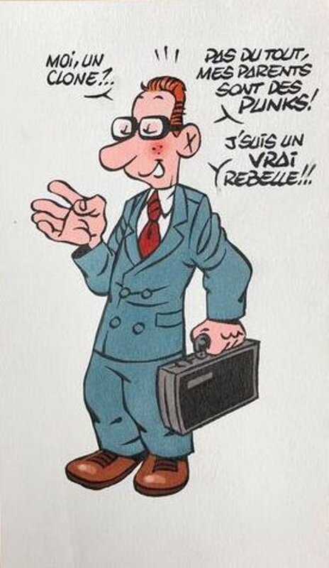 L'hebdo by Dodo, Ben Radis - Original Illustration