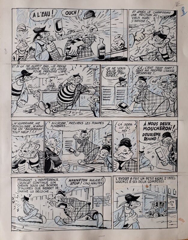 Marijac, Les 3 mousquetaires du maquis - Comic Strip