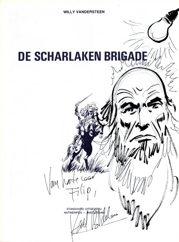 Karel Biddeloo, De Rode Ridder - Le Chevalier Rouge - Sketch