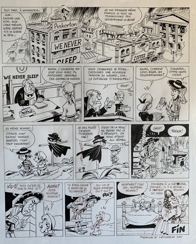 Cotton Kid by Didier Conrad, Jean Léturgie - Comic Strip