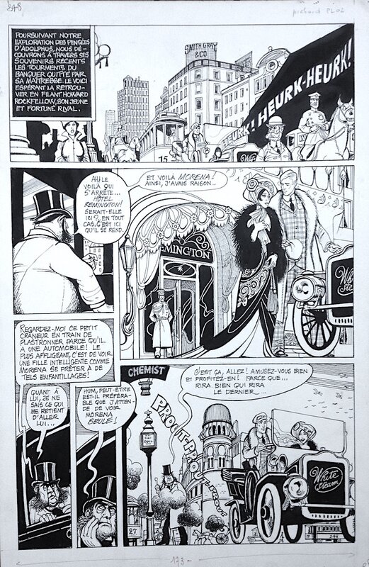BLANCHE EPIPHANIE by Georges Pichard, Jacques Lob - Comic Strip