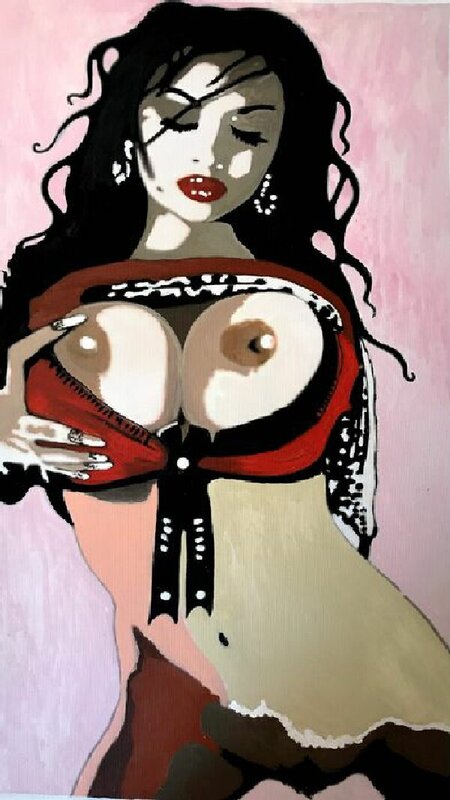 Fumetta su Tela by Maxemmed - Original Illustration