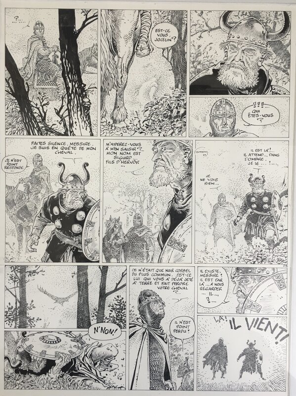 Hermann, Sigurd - Les Tours de Bois-Maury - Comic Strip