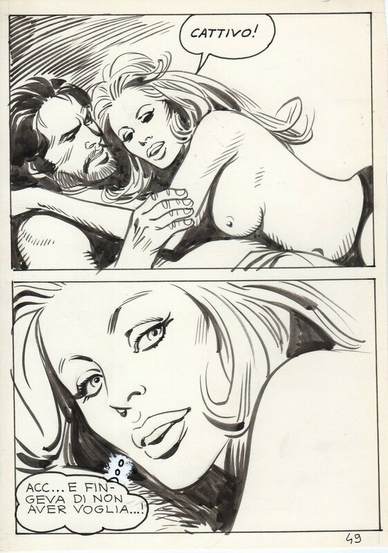 Ferdinando Tacconi, Ursula n°4, planche 49 - Publication dans un numéro non identifié de Jungla  (Editrice Erregi) - Comic Strip