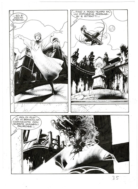 Corrado Roi - Brendon #4 pg 35 - Comic Strip