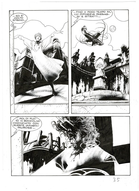 Corrado Roi - Brendon #4 pg 35 - Planche originale