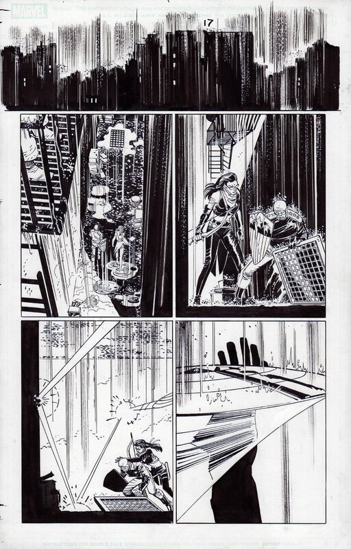 John Romita Jr., janson klaus, FALLEN SON : THE DEATH OF CAPTAIN AMERICA #3 PAGE 17 - Planche originale