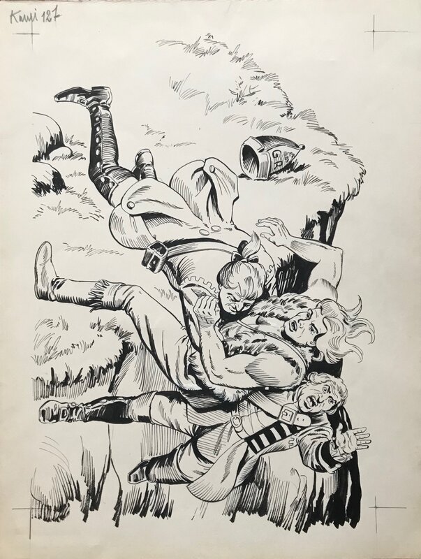 Kiwi n° 127 couv par Rémy Bordelet - Couverture originale