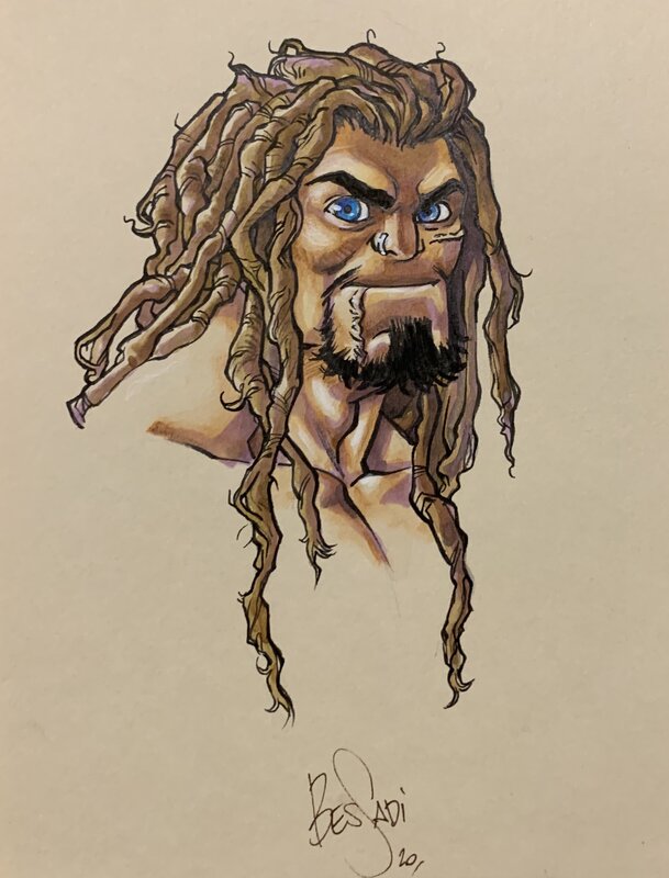 Zorn Et Dirna 3 Par Bruno Bessadi Planche Originale