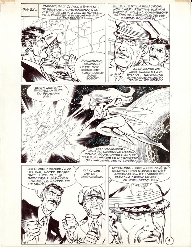 Jean-Yves Mitton - Mikros - TITAN 86 Page 31 - Planche originale